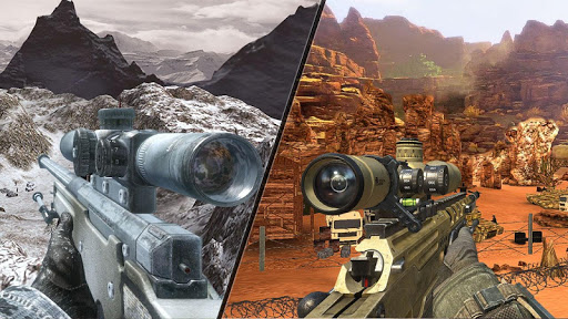 Mountain Sniper Shooting: 3D FPS APK MOD screenshots 5