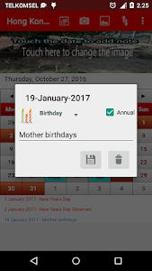 Hong Kong Calendar screenshot 1