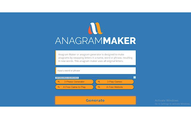 anagram maker