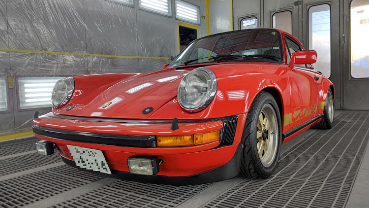 911 クーペの塗装修理・積載車・塗装ブースに関するカスタム事例の投稿画像5枚目