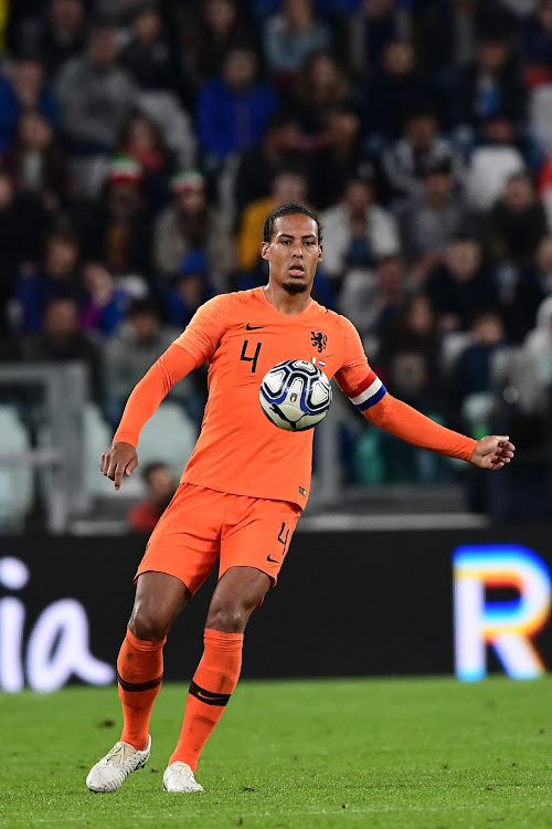 Dutch captain defender Virgil van Dijk controls the ball during a past match