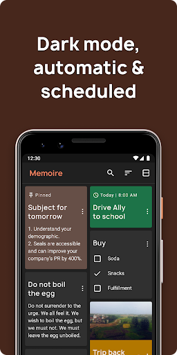 Memoire — Notes, Lists  Reminders