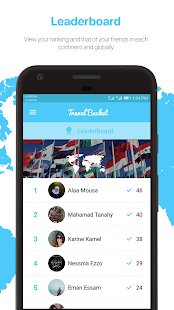 bucket list travel apps android