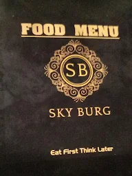 Sky Burg menu 1