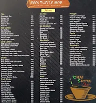 Chai Sutta Bar menu 1