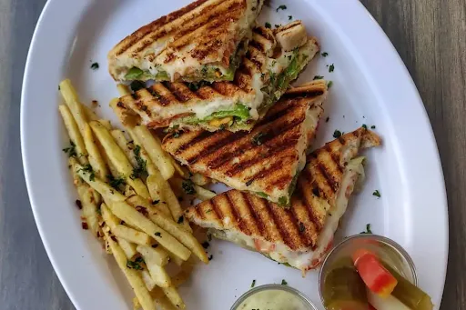 Corn Cheese Grilled Sandwich