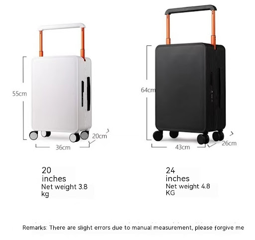 Title 1, Womens Draw-bar Luggage Wide Large Capacity Su...