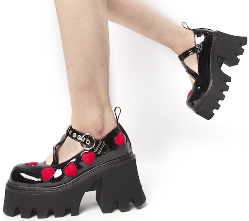 Title 7, Womens Large Size Round Toe Platform Cross Str...
