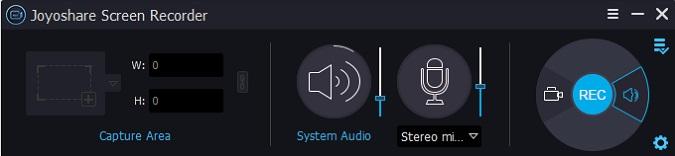 record audio mode