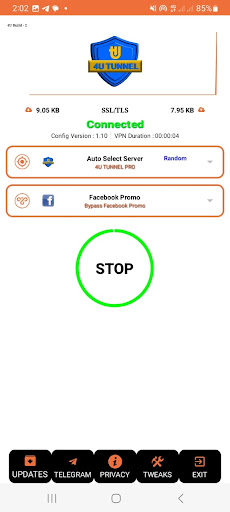 Screenshot 4U TUNNEL PRO - VPN Proxy