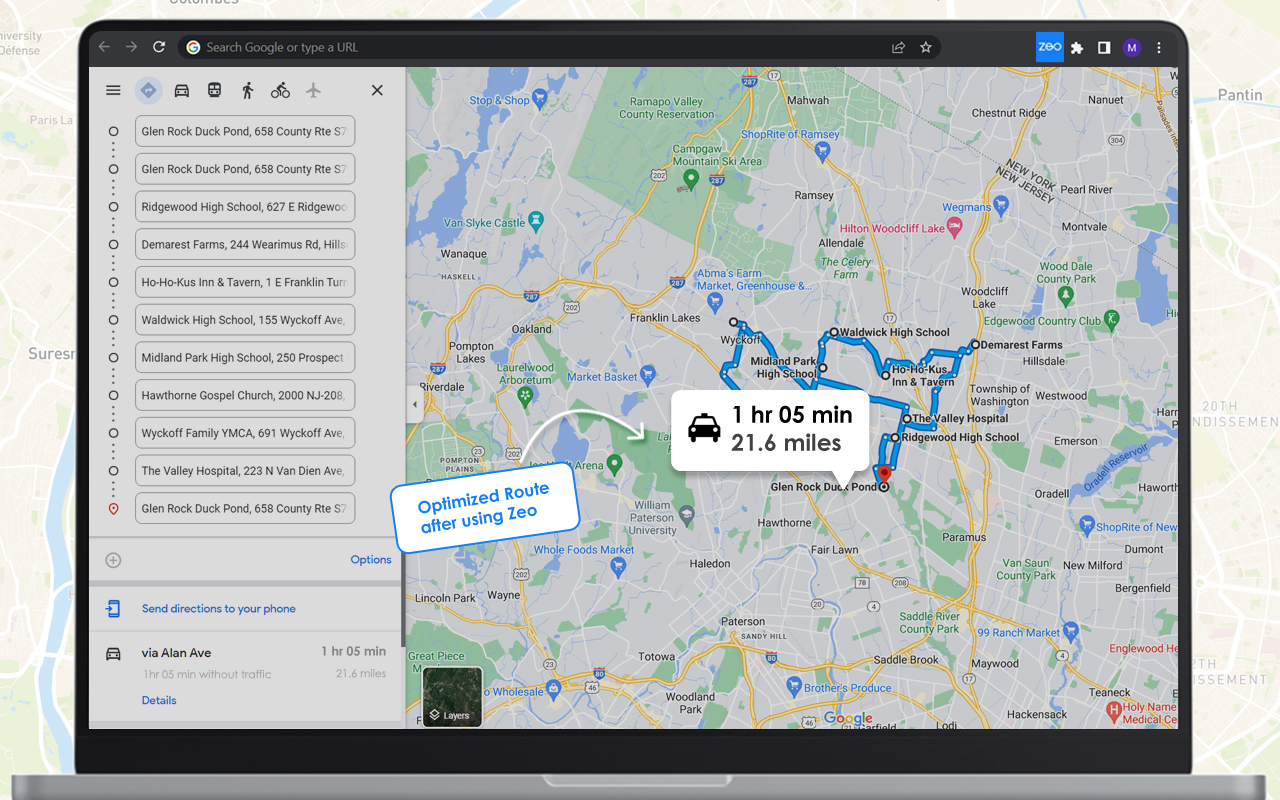 Free Route Planner for Google Maps Preview image 6