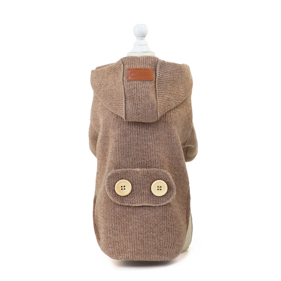 Abrigo de lana para mascotas Cálido y cómodo para perros y gatos Protección contra el frío Ideal para paseos diarios Diseño elegante y funcional