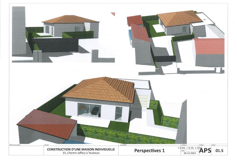  Vente Terrain à bâtir - à Toulouse (31200) 