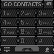 THEME GO CONTACTS BLACK CARBON