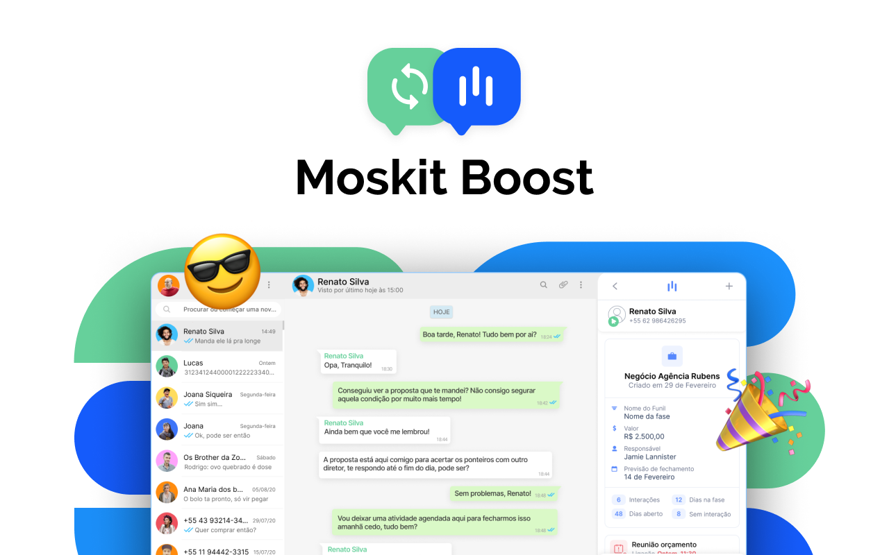 Moskit Boost: CRM para Whatsapp Preview image 3