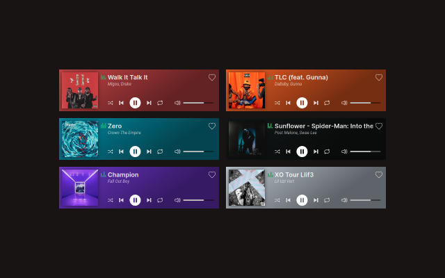Spotify Player+ Preview image 3
