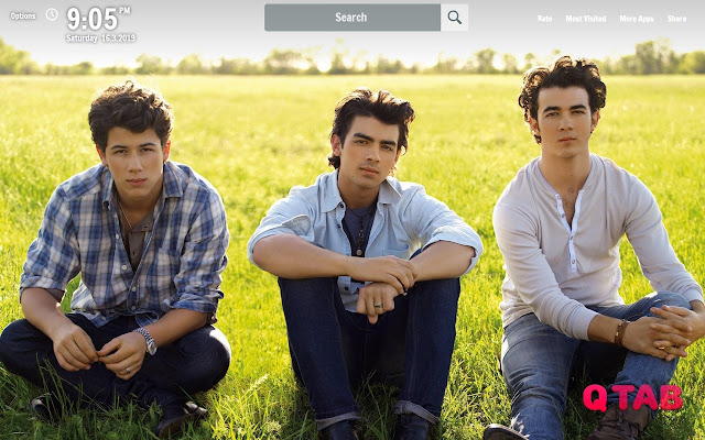 The Jonas Brothers New Tab Wallpapers