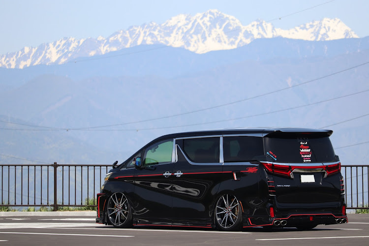 ヴェルファイアのTEAM Excitación・輪止めビビリーズ・フォロワーさまに感謝です・カメ活📷・北アルプス山脈に関するカスタム事例の投稿画像1枚目