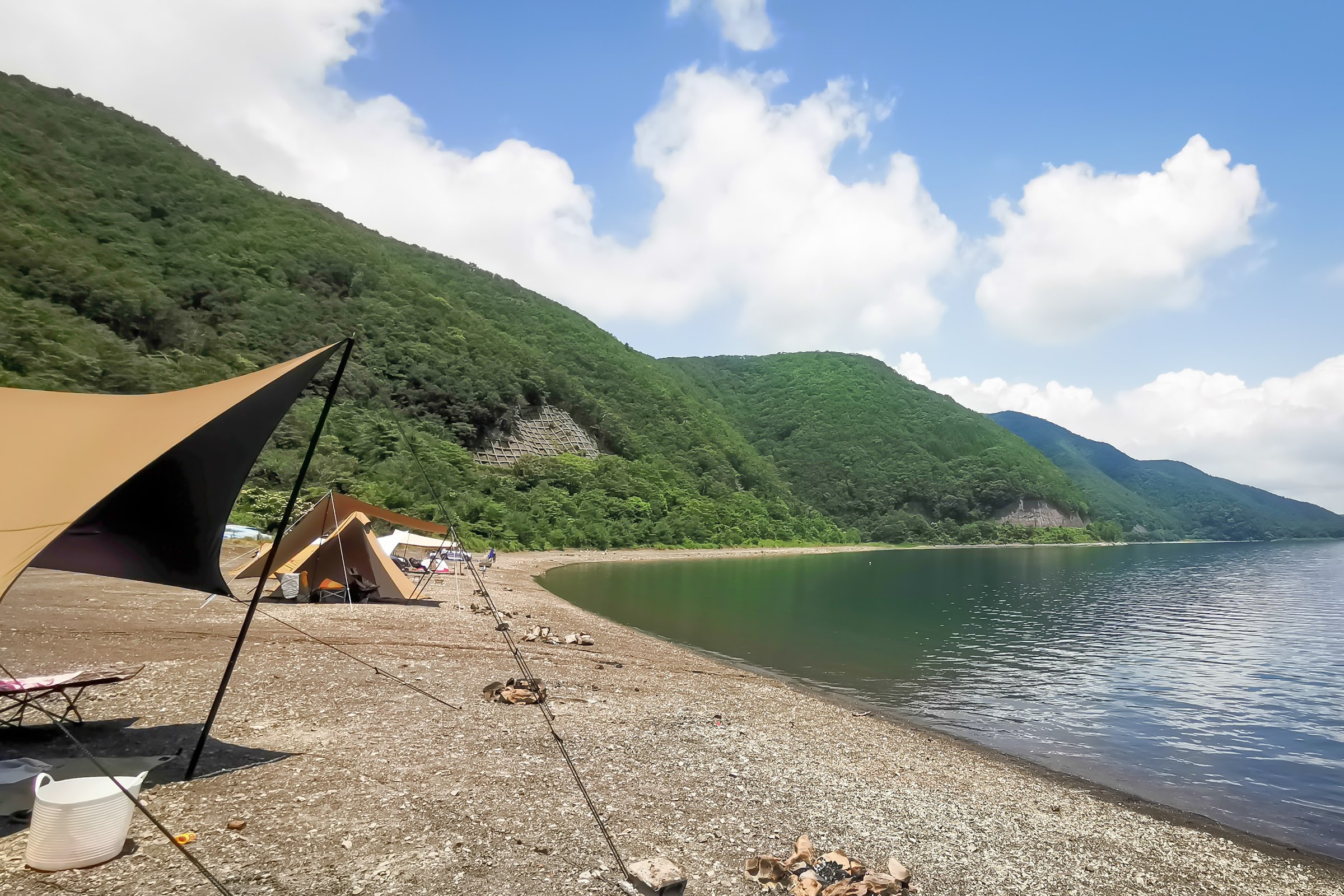 【富士山露營】本栖湖 ~ 浩庵露營場｜跟著日本動漫【搖曳露營