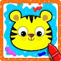 Animals for kids: Color & Draw