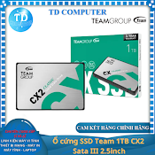 Ổ Cứng Ssd Team 1Tb Cx2 Sata Iii 2.5Inch - Hàng Chính Hãng Viễn Sơn Phân Phối