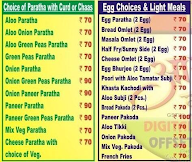 Vaishu Cafe & Catering menu 1