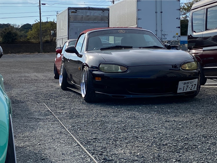 ロードスターのロードスター ・ロードスター NA・ロードスターNB・低床短足・ハナマルレーシングに関するカスタム事例の投稿画像1枚目