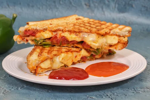 Paneer Pizza Sandwich