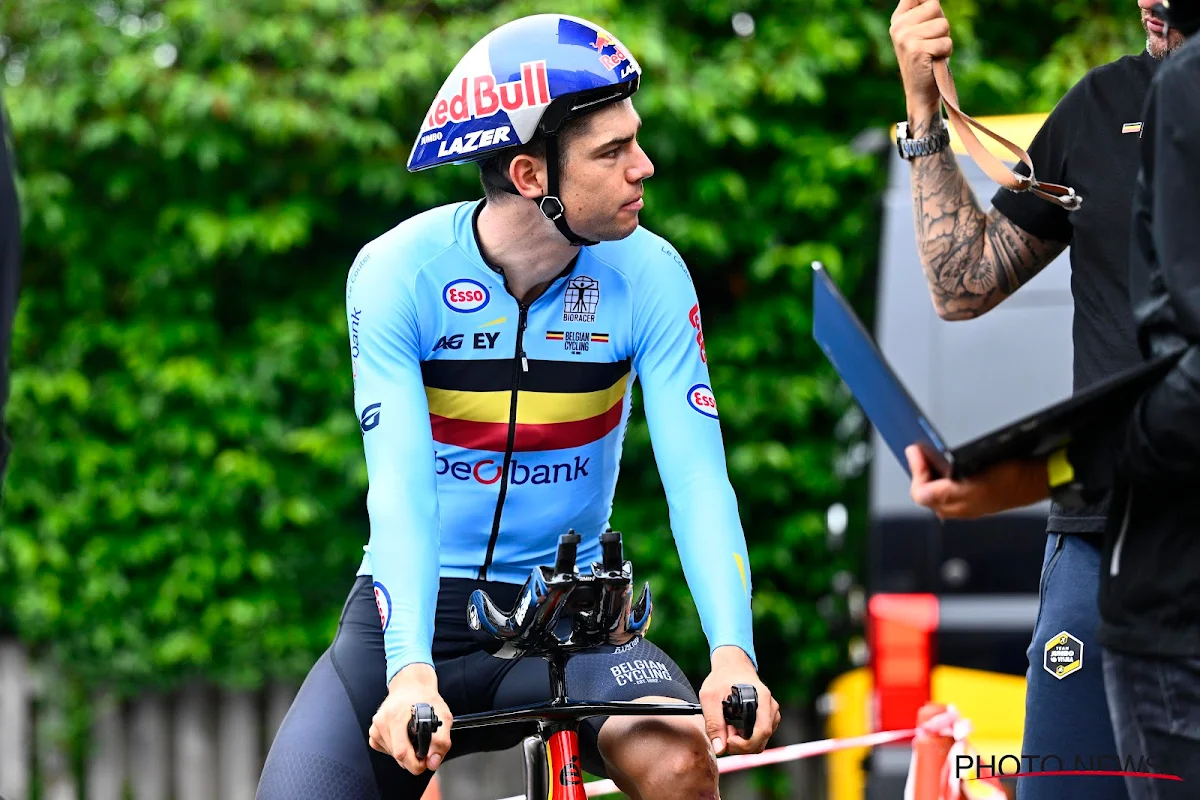 Wout Van Aert noemt zijn topfavoriet voor het EK tijdrijden