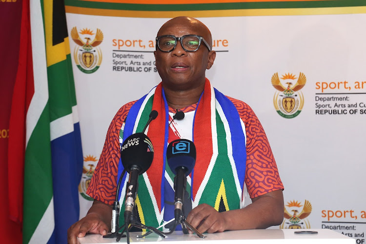 Minister of Sport, Arts and Culture Zizi Kodwa.