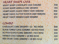 Cake And Cake menu 2