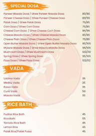 Shree Aahar menu 2