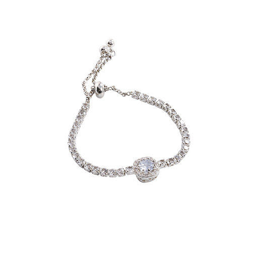 Title 4, Exquisite Full Rhinestone Zircon Bracelet Femal...