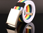 White buckle