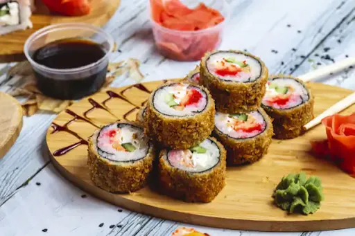 Tuna & Cheddar Fried Sushi [8 Pcs]