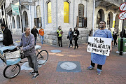 To mark Psychiatric Disability Awareness Month, Cape Mental Health and the Cape Consumer Advocacy Body picketed in St Georges Mall, Cape Town, to protest the lack of adequate resources