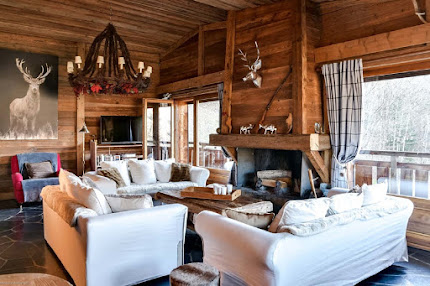 Classical Savoy Chalet in the French Alps