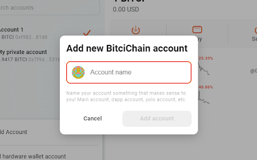 BitciChain Wallet