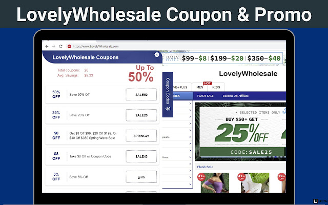 LovelyWholesale Coupon & Promo Codes