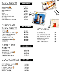 The Waffles Shop menu 1