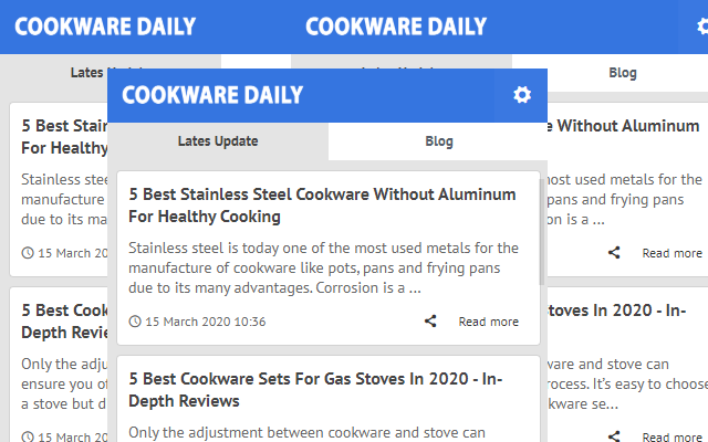 Cook Ware Daily - Latest Blog News Preview image 1