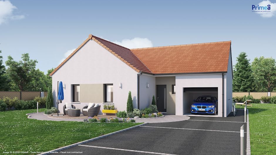 Vente maison neuve 3 pièces 74 m² à Flammerans (21130), 177 613 €