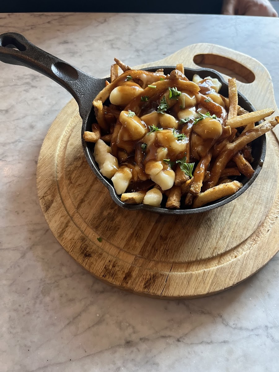 Poutine as a side dish