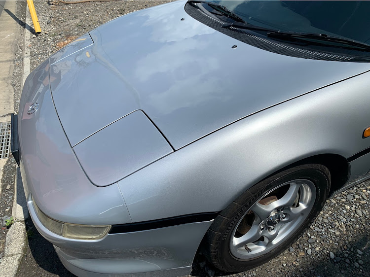MR2の簡単洗車！・オートグリム＆ゴールドグリッター・ヌルテカ✨・今日も暑いです💦に関するカスタム事例の投稿画像3枚目
