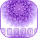 Floral Purple Flower Keyboard Theme icon