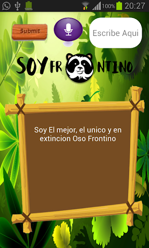 Chate con Oso Frontino ChatBot