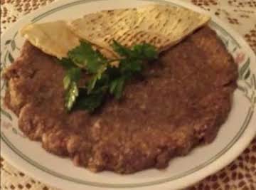 Middle Eastern Kibbeh