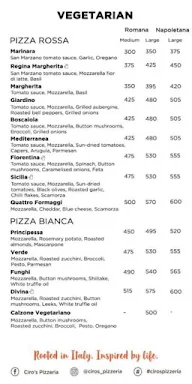 Ciro's Pizzeria menu 1