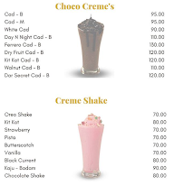 Cafe Cream menu 4