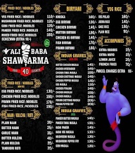 Alibaba Shawarma And 40 Dishes menu 3